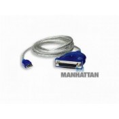 Cable convertidor USB-A a paralelo DB25, 1.8 m